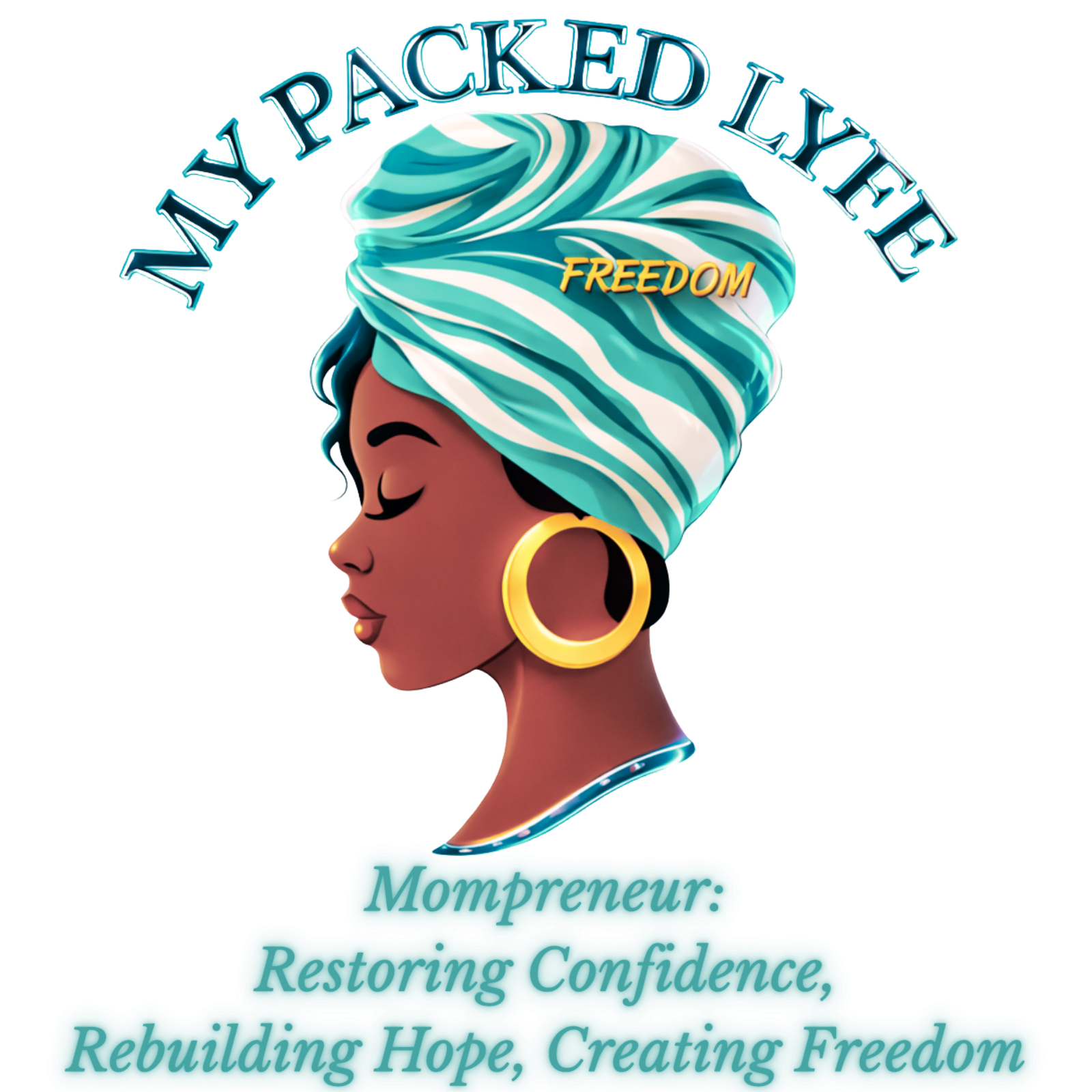 My Packed Lyfe logo-brand w tagline